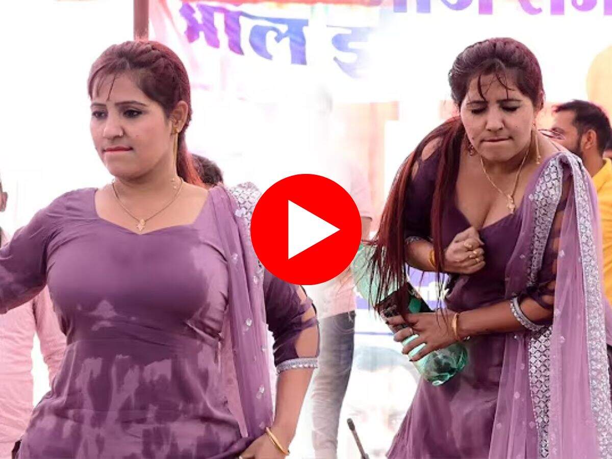 Haryanvi Dance Video : रचना तिवारी ने टाइट सूट में पानी डालकर किया ऐसा डांस, लोग हो गए मदहोश