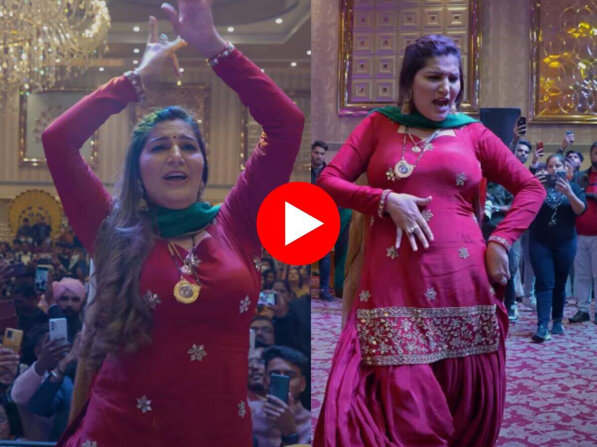 Sapna Chaudhary Dance : हरियाणवी गाने पर सपना चौधरी ने किया धाकड़ डांस, देख फैंस हुए मदहोश