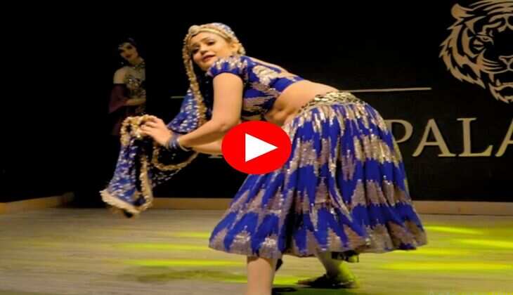Gori Nagori Dance : बैकलेस चोली में गोरी नागोरी ने मटकाया गोरा गोरा बदन, लोग बनाने लगे वीडियो