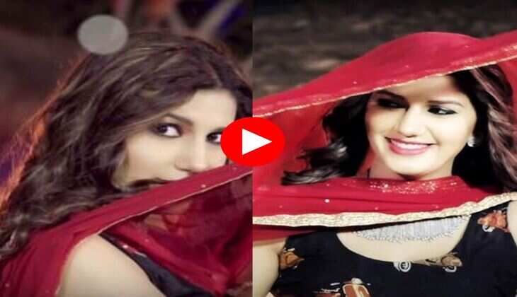 Haryanvi Dance : सपना चौधरी ने स्टेज पर घुंघट उठाकर मटकाई कमर, लोग बोले छा गई मैडम