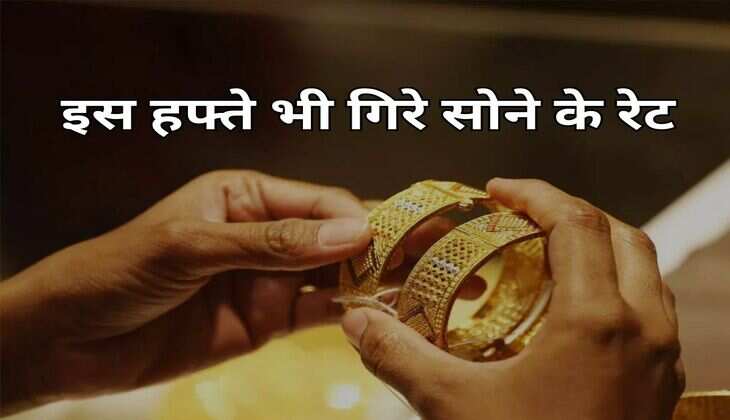 Gold Price Latest Updates: इस हफ्ते भी गिरे सोने के रेट, खरीदने से पहले जान लें सोने का ताजा भाव