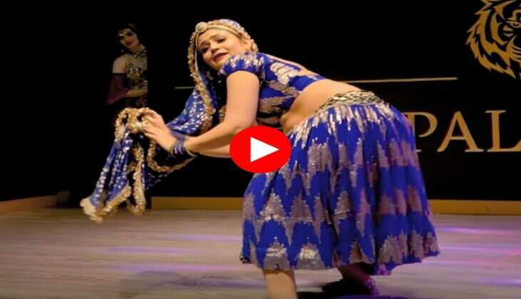 Gori Nagori Dance : गोरी नागोरी ने लचकाई ऐसी कमर, अदाएं देख लोग हुए बेकाबू&nbsp;