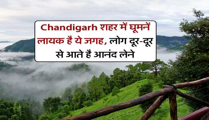 Chandigarh शहर में घूमनें लायक है ये जगह, लोग दूर-दूर से आते है आनंद लेने