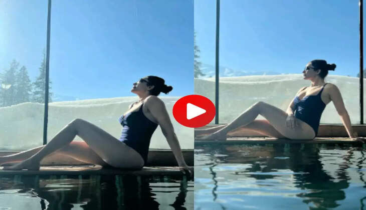 बर्फीली वादियां में Karishma Tanna ने बिकिनी पहन दिए किलर पोज, फैंस पसीने से हुए तर