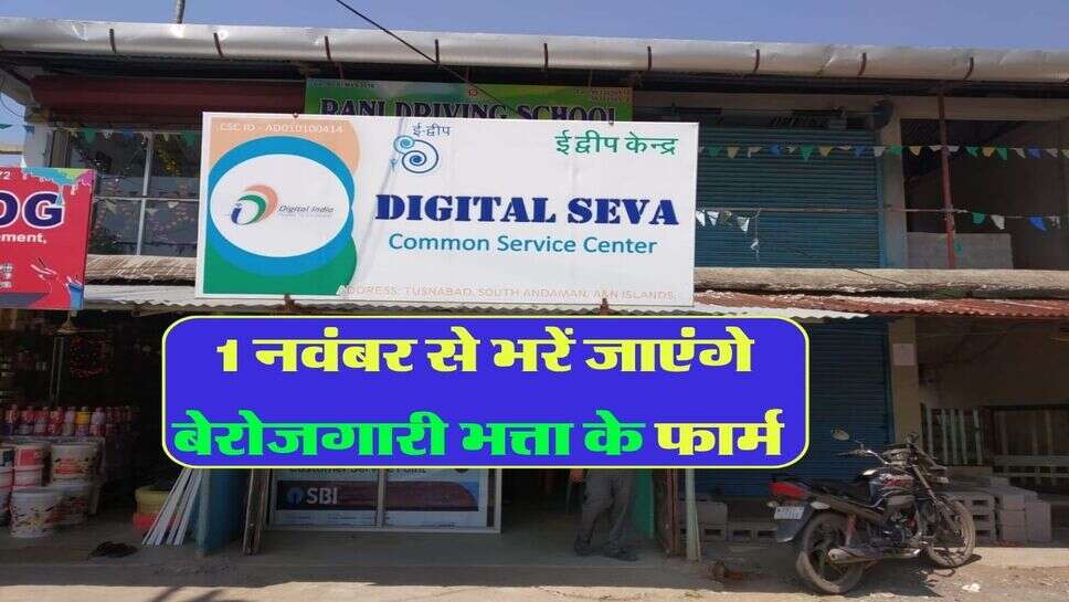 Haryana Berojgari Bhatta form Apply Online : 1 नवंबर से भरें जाएंगे बेरोजगारी भत्ता के फार्म