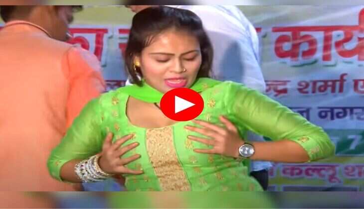 Haryanvi Dance : टाइट सूट में किया ऐसा धमाकेदार डांस, रातों रात फेमस हो गई ये डांसर