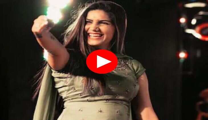 Sapna Choudhary Dance : सपना चौधरी ने स्टेज पर लगाए जोरदार ठुमके,  देख दीवाने हए फैसं
