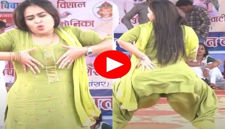 Haryanvi Dance : घाघरा चोली में आरसी उपाध्याय ने हिलाया फिगर, ऐसा गदर डांस देख बूढ़ों में भी आई जवानी