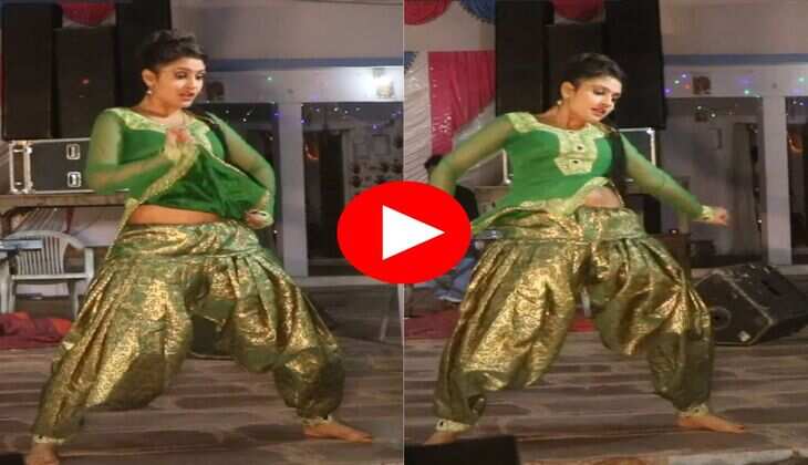 Gori Nagori Dance : 22 की उम्र में गोरी नागोरी ने काटा गदर, देसी अंदाज में मटकाया हैवी फीगर