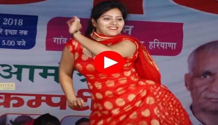 Rachna Tiwari Dance :  सिंपल सी दिखने वाली रचना तिवारी ने घूम-घूमकर हिलाया बदन का अंग-अंग