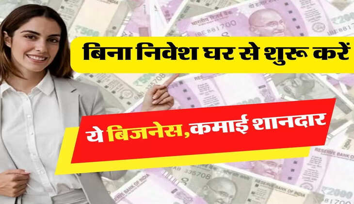 न कोई निवेश न कोई जगह की जरूरत, घर बैठे शुरू करें ये बिजनेस,कमाई जानकर चौंक जाएंगे