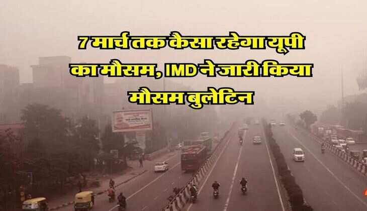 UP ka mausam : 7 मार्च तक कैसा रहेगा यूपी का मौसम, IMD ने जारी किया मौसम बुलेटिन