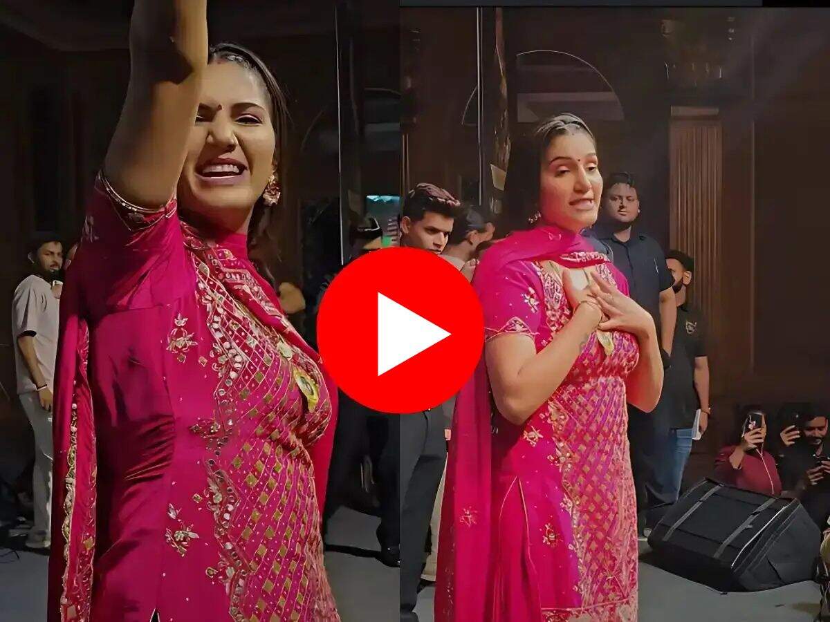 Sapna Choudhary : टाइट सलवार सूट में सपना ने हिलाई जोरदार कमर, देख बेकाबू हो गई भीड़
