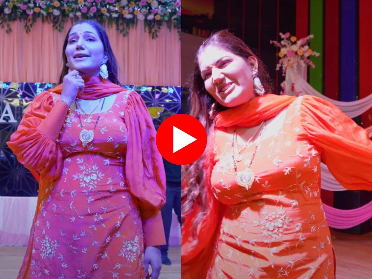 Sapna Choudhary dance : पिंक कलर का सूट पहन सपना चौधरी ने दिखाएं लटके झटके, बदन हिलता देख फैंस बोले गजब है मैडम