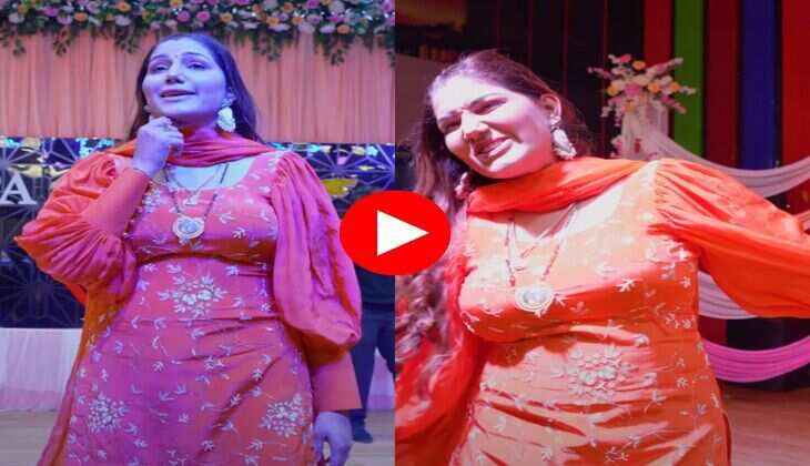 Sapna Choudhary dance : पिंक कलर का सूट पहन सपना चौधरी ने दिखाएं लटके झटके, बदन हिलता देख फैंस बोले गजब है मैडम