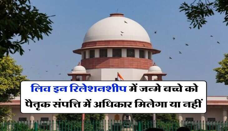 Property rights : लिव इन रिलेशनशीप में जन्मे बच्चे को पैतृक संपत्ति में अधिकार मिलेगा या नहीं, सुप्रीम कोर्ट ने किया क्लियर