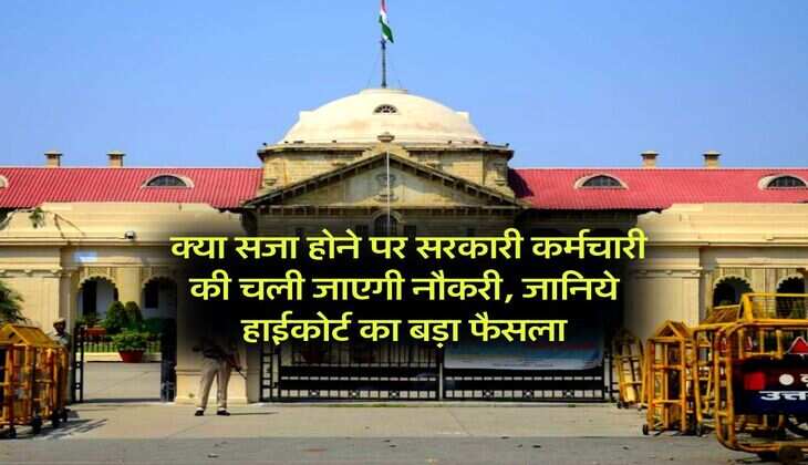 High Court : क्या सजा होने पर सरकारी कर्मचारी की चली जाएगी नौकरी, जानिये हाईकोर्ट का बड़ा फैसला