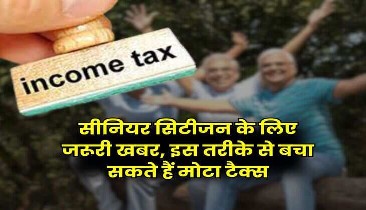 Income Tax : सीनियर सिटीजन के लिए जरूरी खबर, इस तरीके से बचा सकते हैं मोटा टैक्स