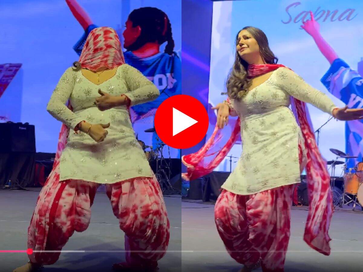 Sapna Choudhary Viral Dance : तेरी आंख्या का यो काजल गाने पर सपना ने मटकाई कमर, मचा दिया तहलका