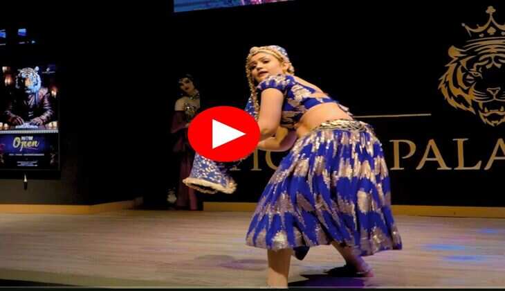 Gori Nagori Dance : घागरा चोली में गोरी नागोरी ने किया शरीरतोड़ डांस, ठुमकों से हिला दिया स्टेज