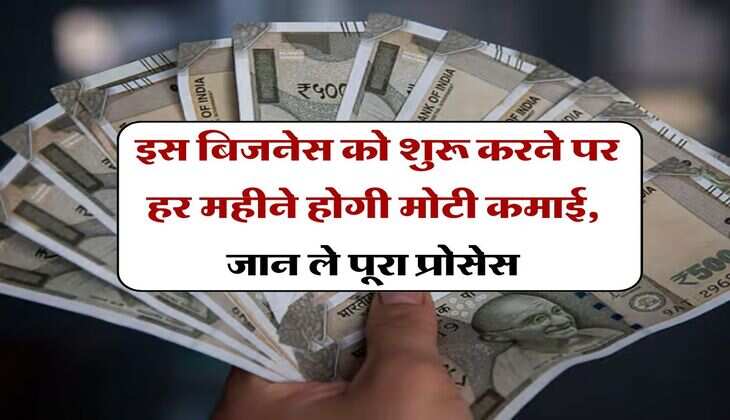 Business Idea : इस बिजनेस को शुरू करने पर हर महीने होगी मोटी कमाई, जान ले पूरा प्रोसेस