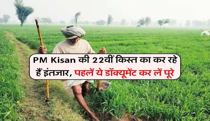 PM Kisan की 22वीं किस्त का कर रहे हैं इंतजार, पहलें ये डॉक्यूमेंट कर लें पूरे