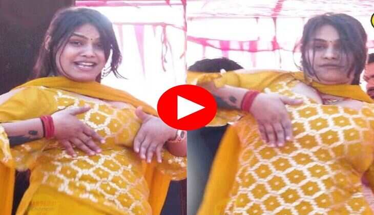 Haryanvi Dance : ठाडा भरतार गाने पर डॉली शर्मा ने किया स्टेज तोड डांस, सपना को कर दिया फेल&nbsp;