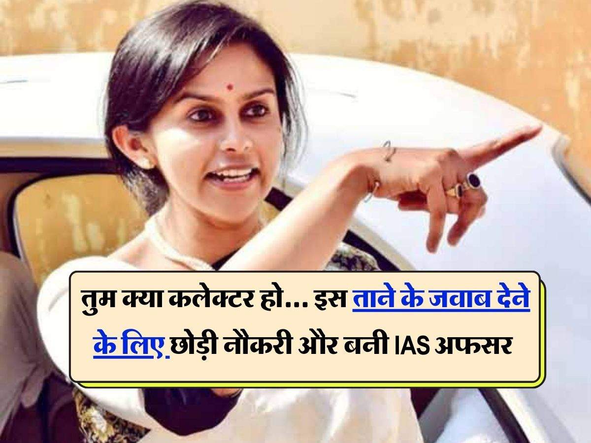 Success Story :  तुम क्या कलेक्टर हो... इस ताने के जवाब देने के लिए छोड़ी नौकरी और बनी IAS अफसर, जानिये प्रियंका की कहानी