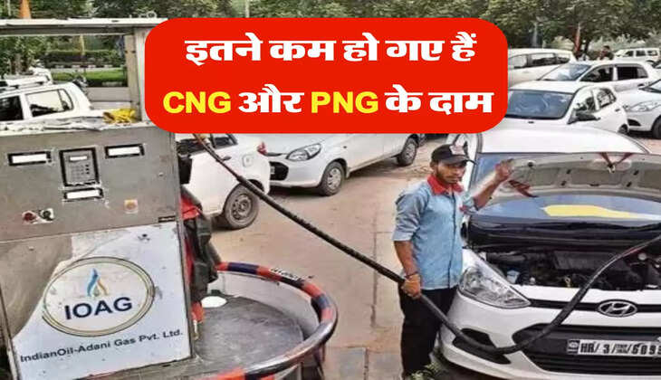 इतने कम हो गए हैं CNG और PNG के दाम 