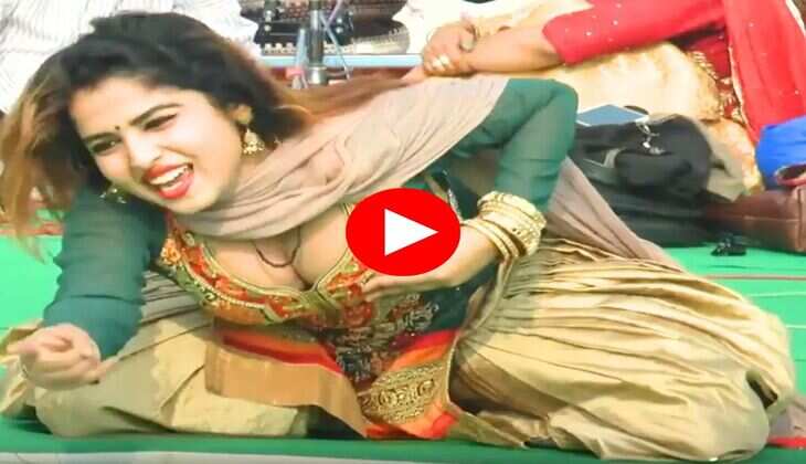Haryanvi Dance : मुस्कान बेबी ने स्टेज पर लगाए धुंआधार ठुमके, देख आहें भरने लगे फैंस 