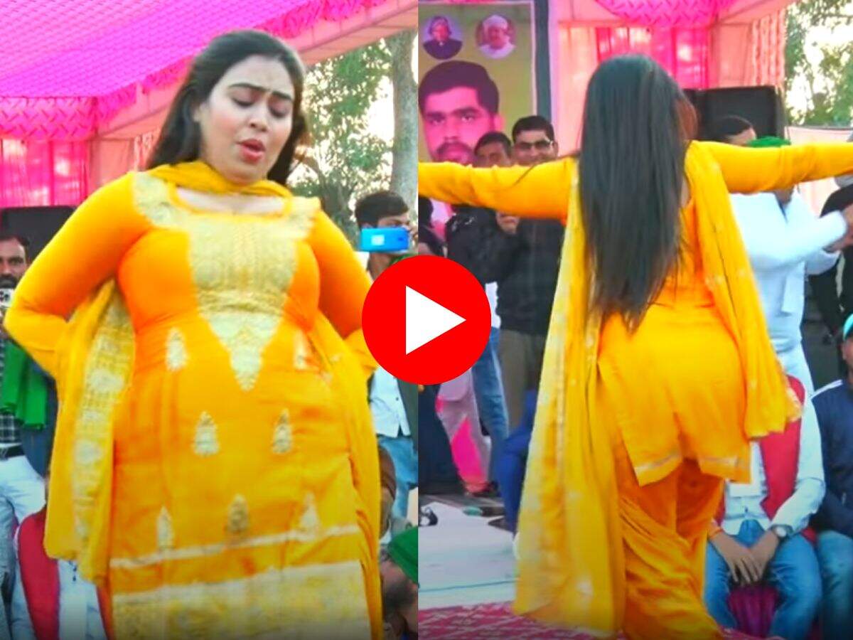 RC Upadhyay Dance : तेरी आंख्या का यू काजल पर आरसी उपाध्याय ने लचकाई हैव्वी कमर, बूढ़ों में भी भर दिया जोश