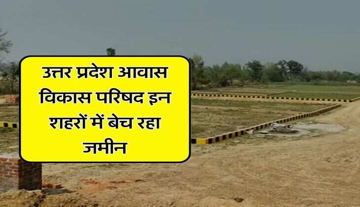 UP News : उत्तर प्रदेश आवास विकास परिषद इन शहरों में बेच रहा जमीन, 27 सितंबर, 17 अक्टूबर और 21 नवंबर को होगी निलामी