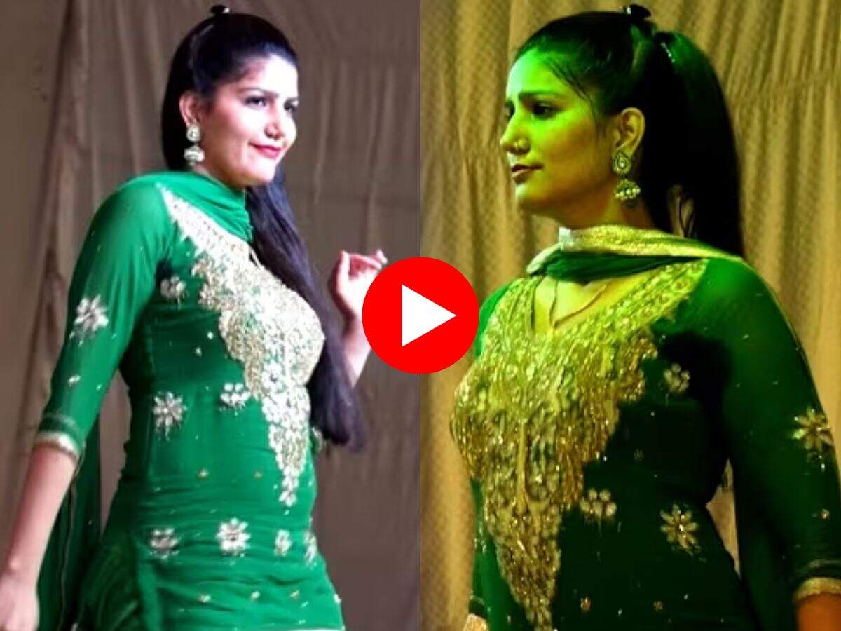 Sapna Choudhary Dance : सपना चौधरी ने स्टेज पर उड़ाया गर्दा, मूव्स से जीता दिल