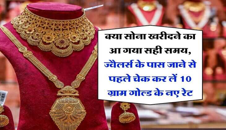 MCX Gold Rate : क्या सोना खरीदने का आ गया सही समय, ज्वैलर्स के पास जाने से पहले चेक कर लें 10 ग्राम गोल्ड के नए रेट