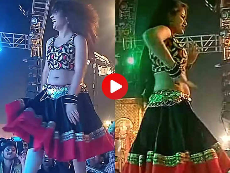 Rajasthani Dance Video : गोरी नागोरी ने स्टेज पर उतार फैंका दुपट्टा, फैंस के तन बदन में लगी आग