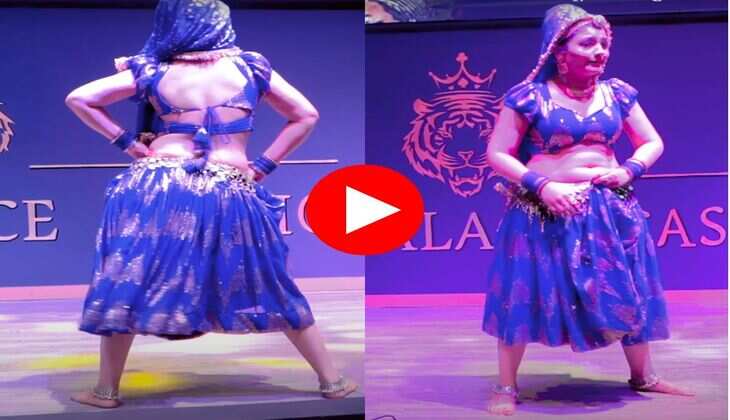 Gori Nagori Dance : घाघरा चोली में गोरी नागोरी ने लगाए ताबड़तोड़ ठुमके, देख फैंस का मचला दिल