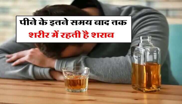 Alcohol Fact : पीने के इतने समय बाद तक शरीर में रहती है शराब, 90 प्रतिशत को नही है जानकारी
