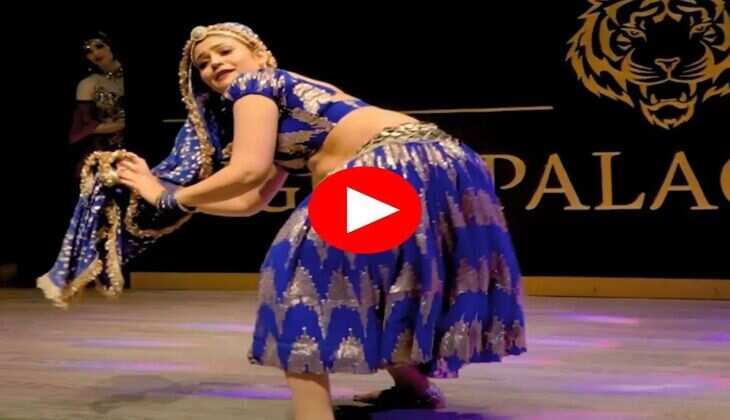 Gori Nagori Dance : गोरी नागोरी ने नाच नाच के उड़ाया गर्दा, डांस देख सपना को भी आ जाएगा पसीना&nbsp;