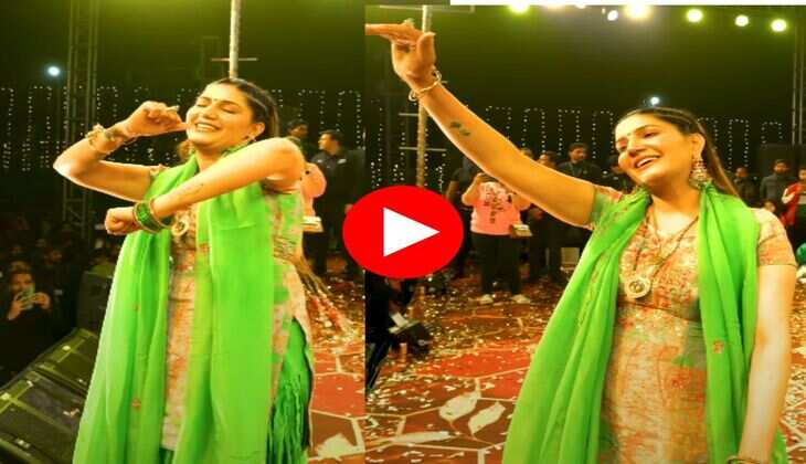 Sapna Choudhary Dance : सपना चौधरी शरीरतोड़ डांस करते वक्त बोली मै तेरी नचाई नाचूं सूं