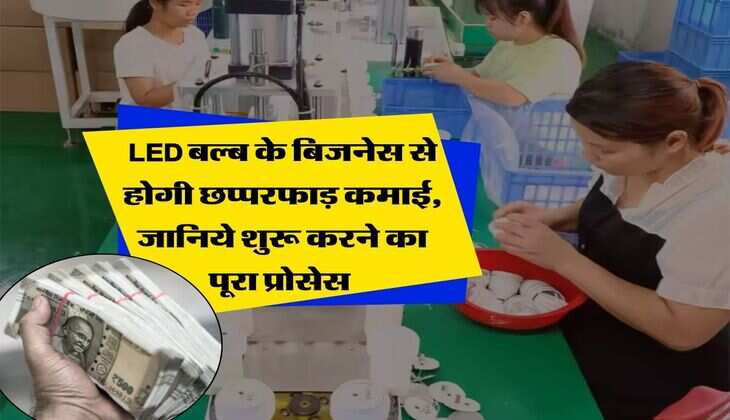 Business Idea : LED बल्ब के बिजनेस से होगी छप्परफाड़ कमाई, जानिये शुरू करने का पूरा प्रोसेस&nbsp;