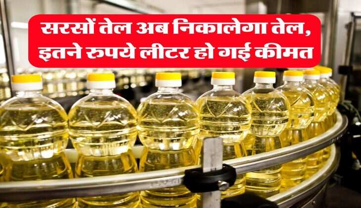 mustard oil rate hike : सरसों तेल अब निकालेगा तेल, इतने रुपये लीटर हो गई कीमत