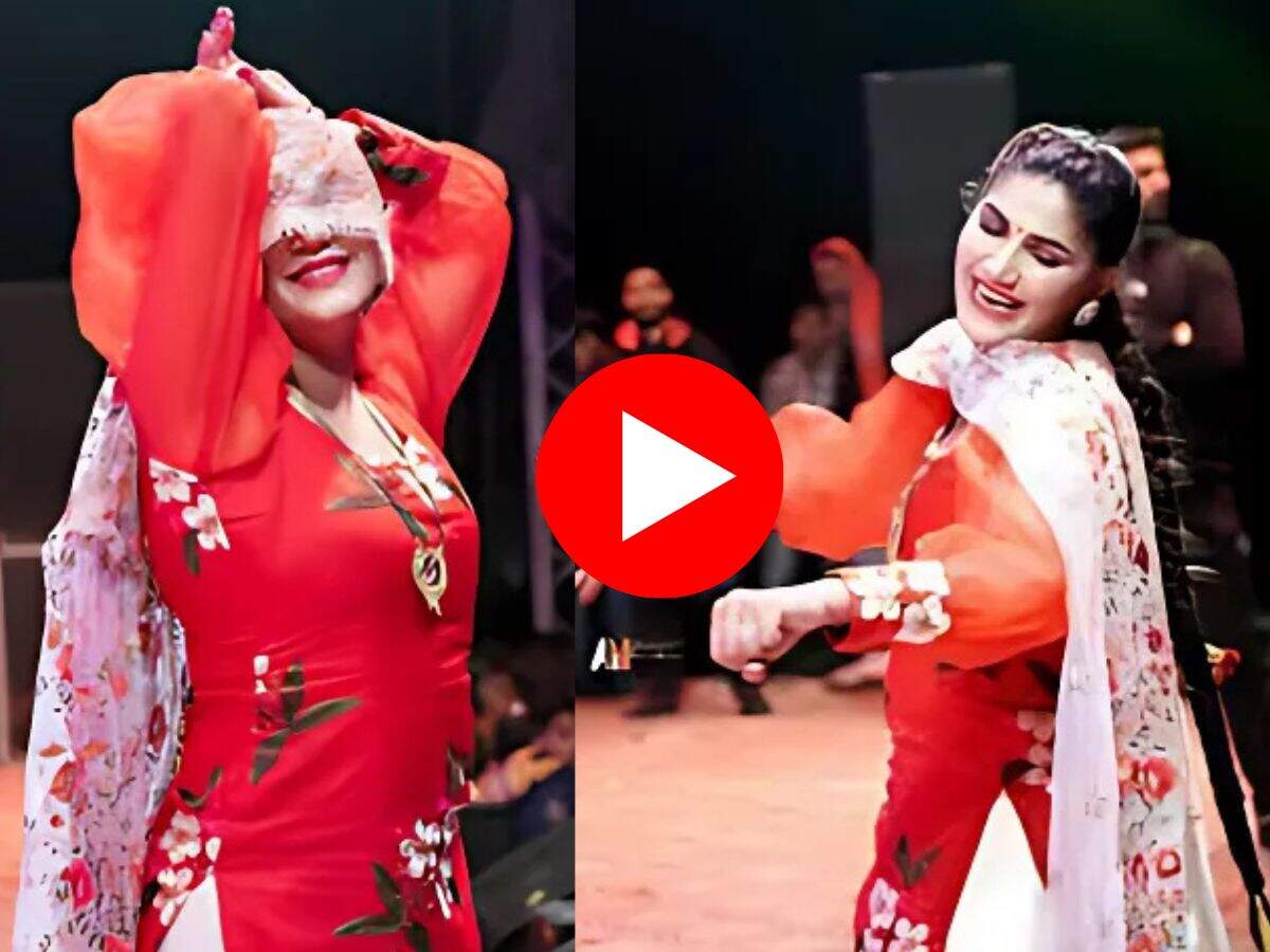 Sapna Choudhary Dance : सलवार सूट में सपना चौधरी ने किया तड़कता-भड़कता डांस, बोली- मै इंग्लिश मीडियम पढ़ी