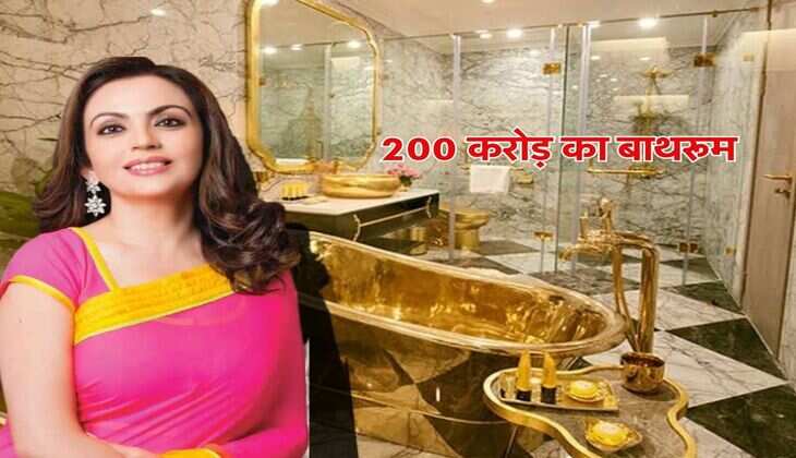 Nita Ambani ने 200 करोड़ में तैयार करवाया बाथरूम, अंदर ही मिलेगी हर सुविधा