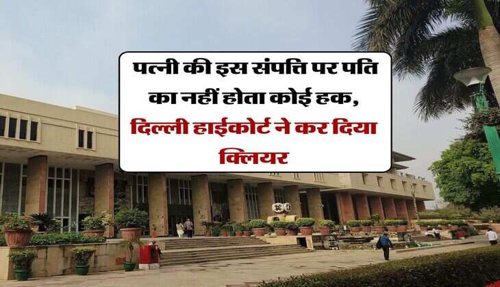 Delhi High Court : पत्नी की इस संपत्ति पर पति का नहीं होता कोई हक, दिल्ली हाईकोर्ट ने कर दिया क्लियर
