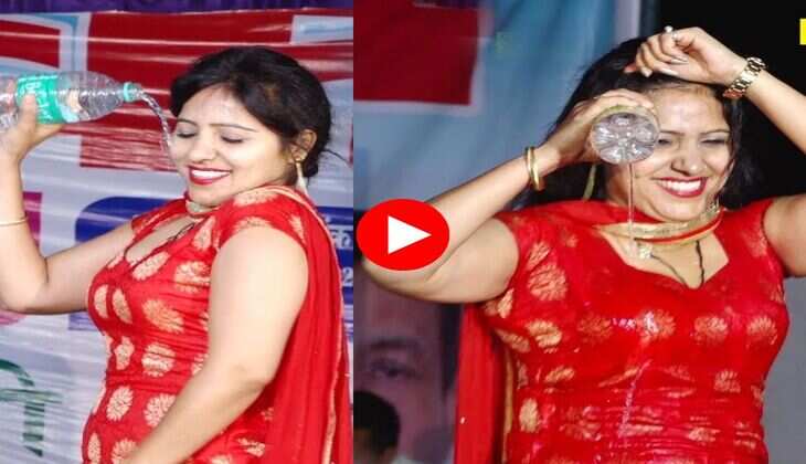 Rachna Tiwari Dance : कुर्तें में पानी डाल रचना तिवारी ने कमरतोड़ डांस से मचाया गदर