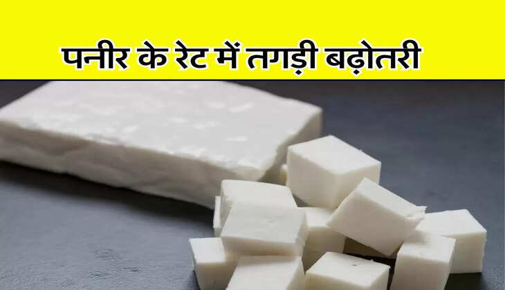 Cheese Rates Hike : पनीर के रेट में तगड़ी बढ़ोतरी, जानिए 1 किलो के नए रेट