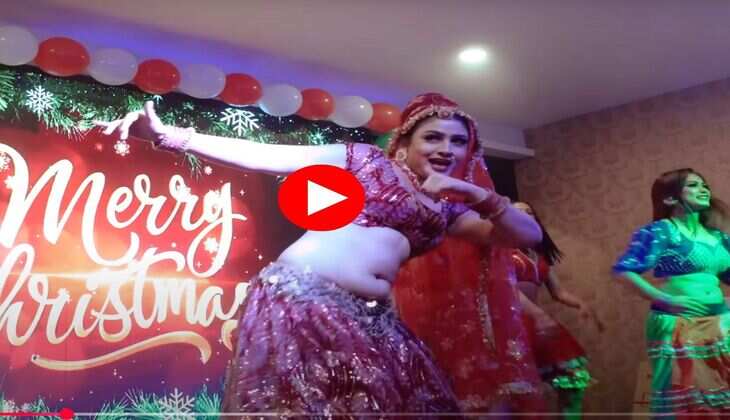 Gori Nagori Dance : लहंगा चोली में गोरी नागोरी ने हिलाया पूरा बंदन, फैंस हुए लट्‌टू 