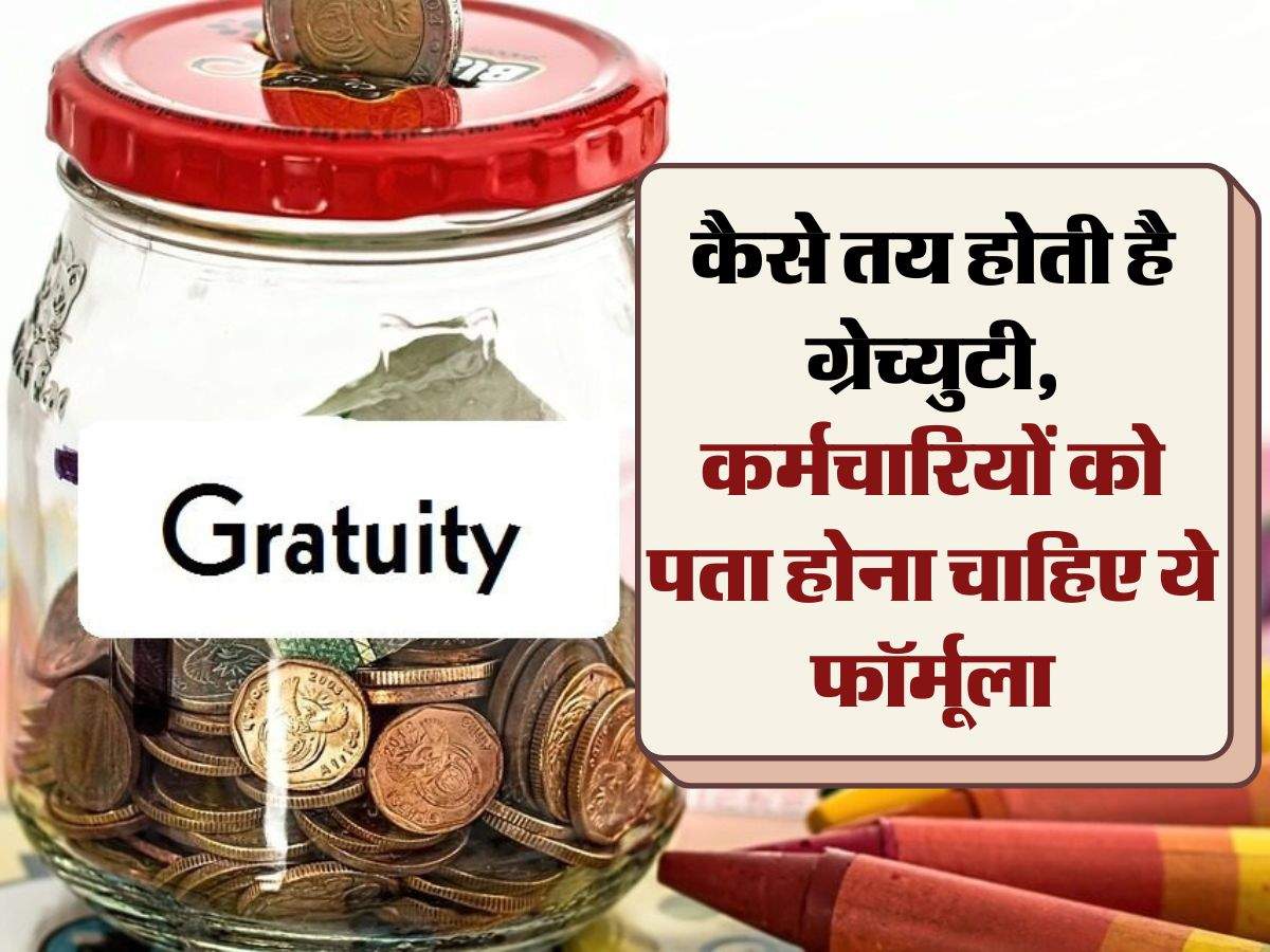 Gratuity Formula 2024: कैसे तय होती है ग्रेच्युटी, कर्मचारियों को पता होना चाहिए ये फॉर्मूला