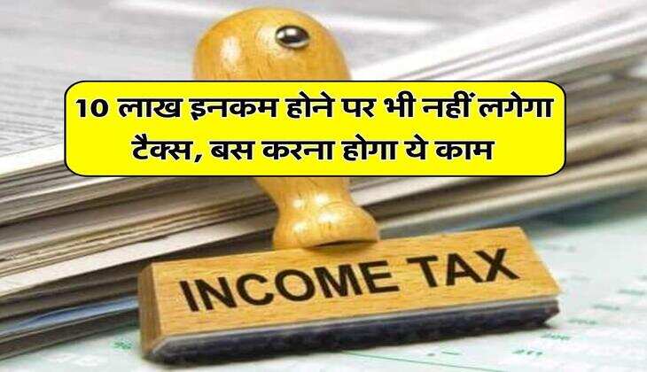Income Tax : 10 लाख इनकम होने पर भी नहीं लगेगा टैक्स, बस करना होगा ये काम&nbsp;
