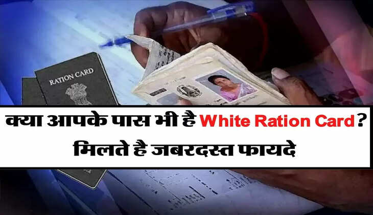 क्या आपके पास भी है White Ration Card? मिलते है जबरदस्त फायदे&nbsp;